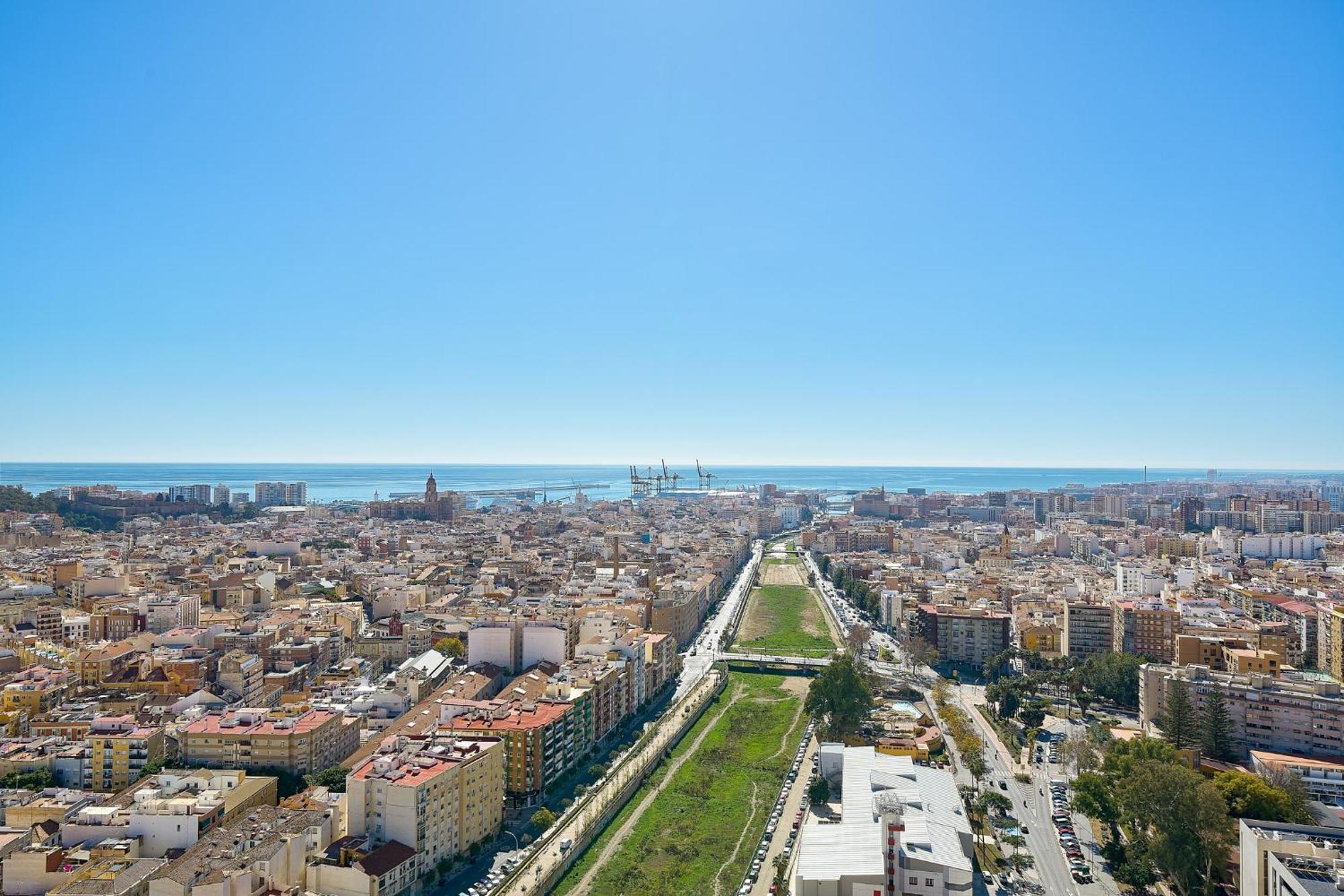 Malaga Skyline By Lovely Rentals Málaga Exterior foto